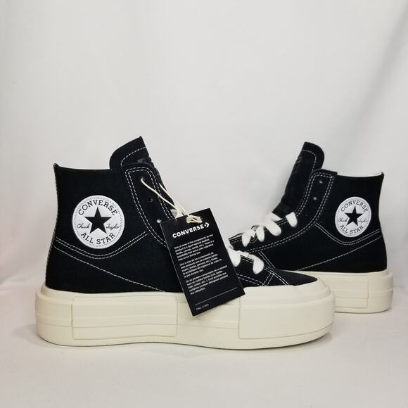 Converse CTAS Platform Cruise Hi Tops Brand New Women's 6.5  Black A04689C NWT - Picture 3 of 9